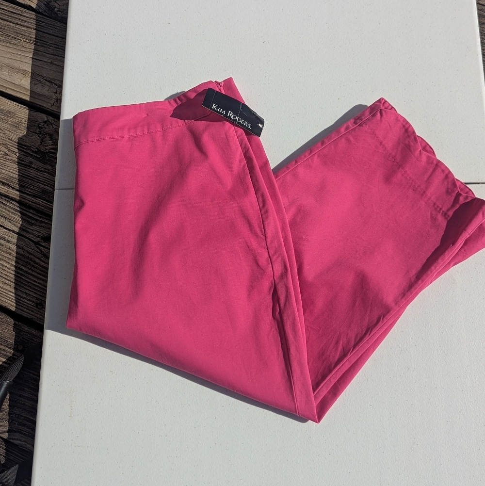 Kim Rogers Pink Capris